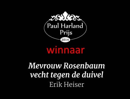 Erik Heiser wint de Paul Harland Prijs 2014